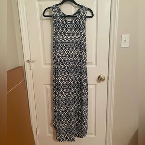 NWT, Banana Republic, blue and white dress